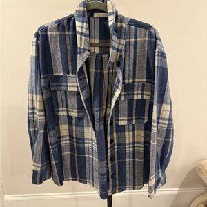 Women’s OS Blue Flannel